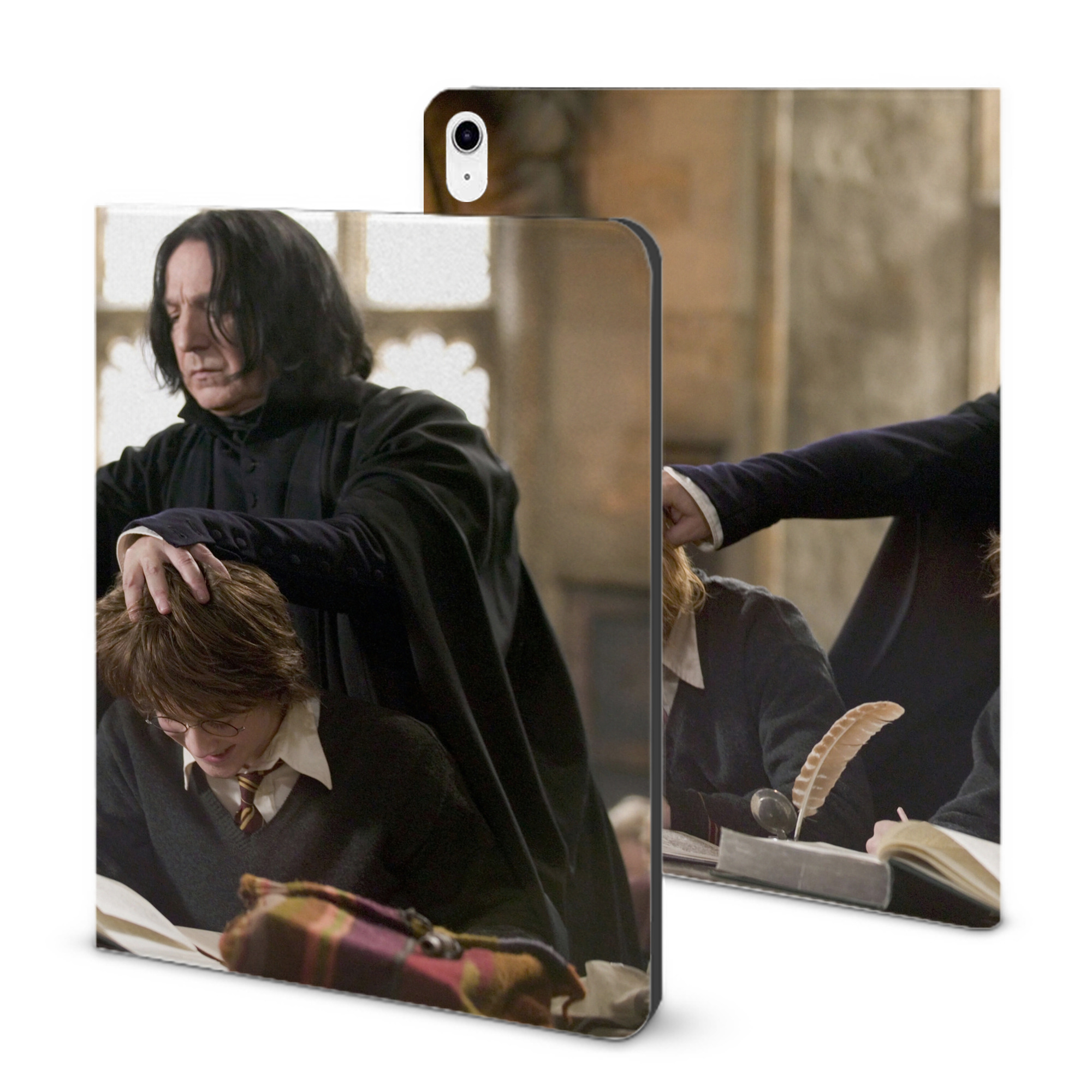 （画像用） Harry Potter ハリー・ポッターシリーズ IPad ケース ブック型 PUレザー TPU 耐衝撃 軽量 薄型 ペン収納なし 全面保護 IPad 各モデル対応